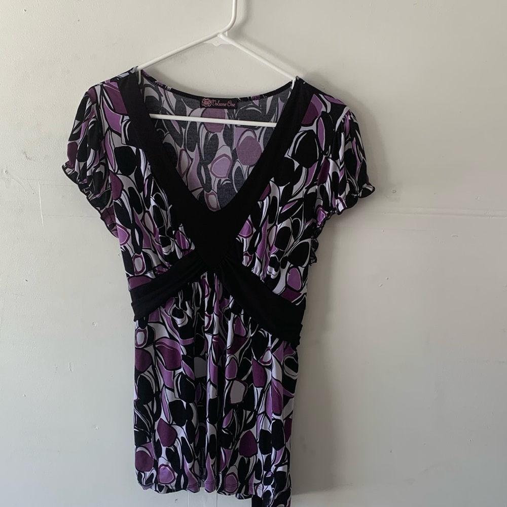 Purple blouse